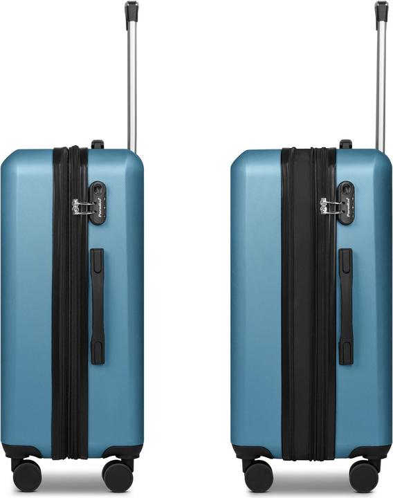 Actual product image Check.In Paradise 2.0 4 Rollen Kofferset 3-teilig mit Dehnfalte (228 l, XL (from 140l))