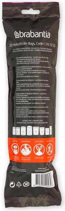 Image du produit Brabantia PerfectFit taille C (20 x, 12 l)