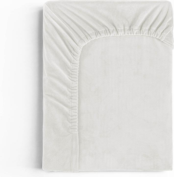Produktbild Sleeptime Samt Spannbettlaken (180 x 200 cm)