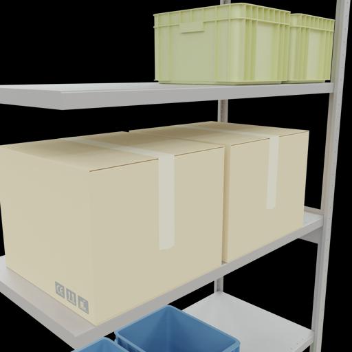Actual product image Schulte Lagertechnik MULTIplus250 boltless add-on bay system with length bolts