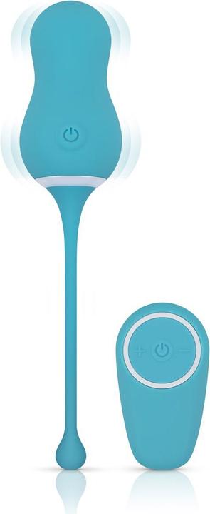 Produktbild Easytoys Elena Vibrationsei mit Fernbedienung Azul