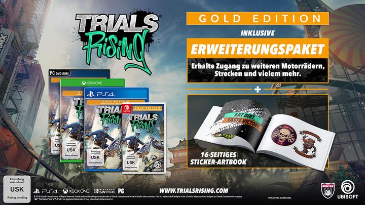 Produktbild Ubisoft Trials Rising (PS4, DE)