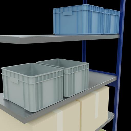 Actual product image Schulte Lagertechnik MULTIplus250 boltless add-on bay system with length bolts