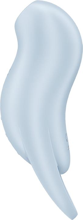 Actual product image Satisfyer Pocket Pro 1 Clitoris Stimulator Light Blue