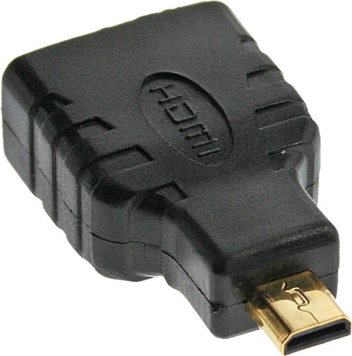 Produktbild InLine HDMI Adapter (HDMI, Micro HDMI, 0.35 cm)