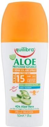 Image du produit Equilibra Crème solaire Aloe Spray SPF15 Protection moyenne 150ml (Spray solaire, SPF 15, 150 ml)
