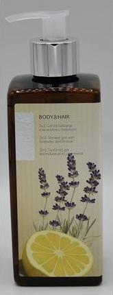 Produktbild Biobaza 3in1 Shower Gel Lavender & Lemon 400ml (400 ml)