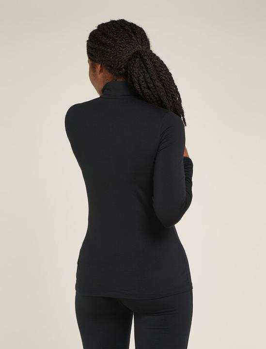 Actual product image Icebreaker Women Merino Blend Core Heavyweight LS Half Zip (XS)