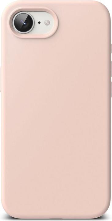 Actual product image Ringke Silicone Magsafe iPhone 16e Case - Pink (Apple iPhone 16e)