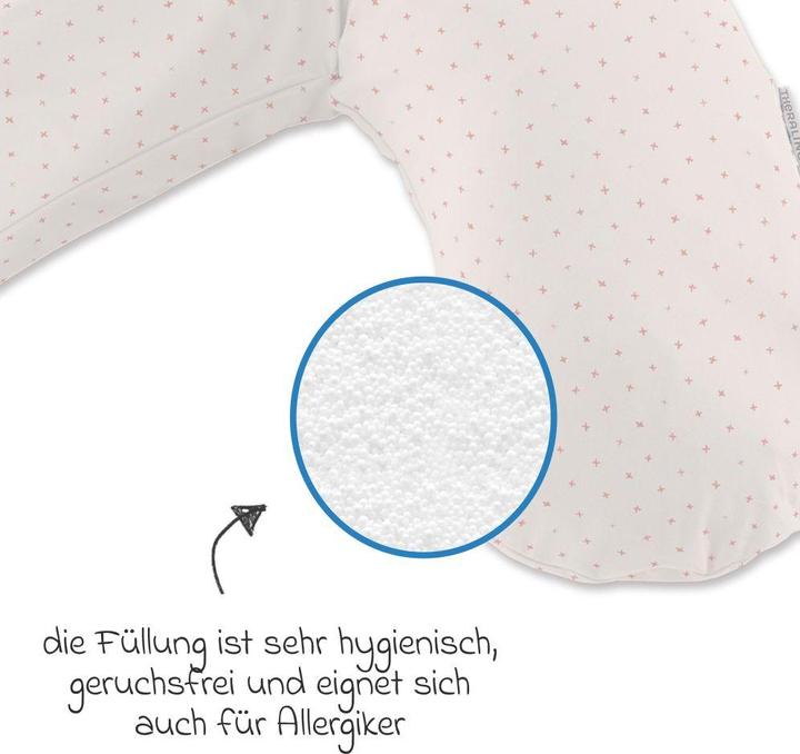 Produktbild Theraline Stillkissen "Das Original" mit Microperlenfüllung inkl. Bezug 190 cm (40 cm)