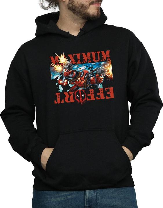 Produktbild Deadpool Maximum Effort Kapuzenpullover (XL)