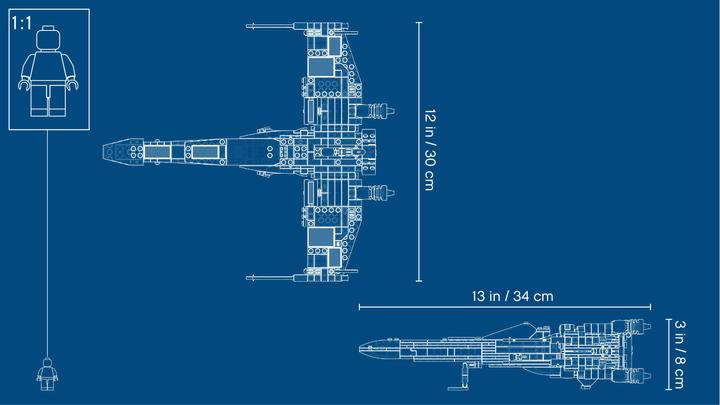 Produktbild LEGO X-Wing Starfighter (75218, LEGO Star Wars)