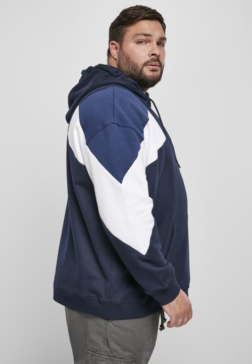 Immagine prodotto Urban Classics Felpa con cappuccio oversize a 3 toni (M)