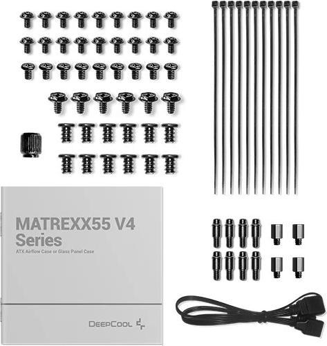 Actual product image Deepcool MATREXX 55 Mesh V4 C (ATX, mATX, Mini-ITX)