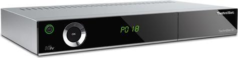 TechniSat TechniStar S1, HDTV Sat Receiver, Silber (DVB-S, DVB-S2)