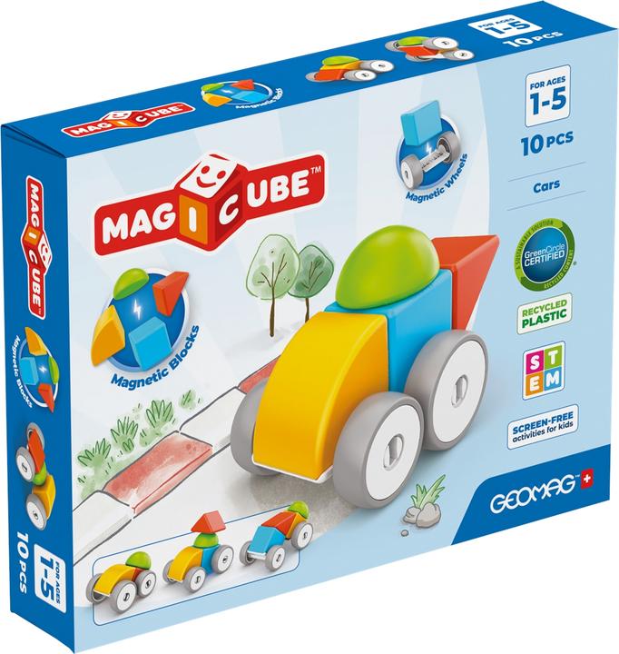 Image du produit Geomag Magicube Blocks Cars 10 Teile