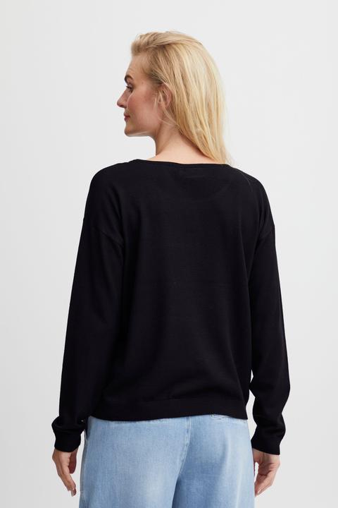 Actual product image Pulz Jeans PZSARA ONeck Box Jumper - 50206085 (XXL)