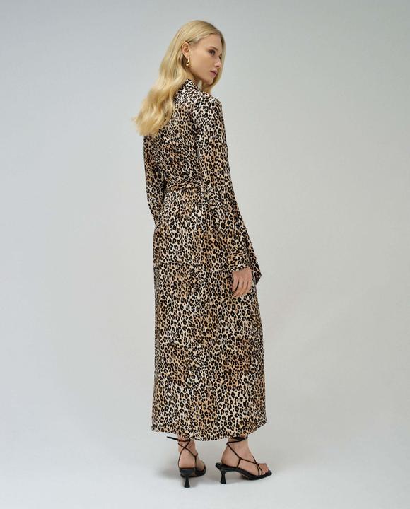 Actual product image Salsa Jeans Midikleid Shirtdress with Animal Print (XS)