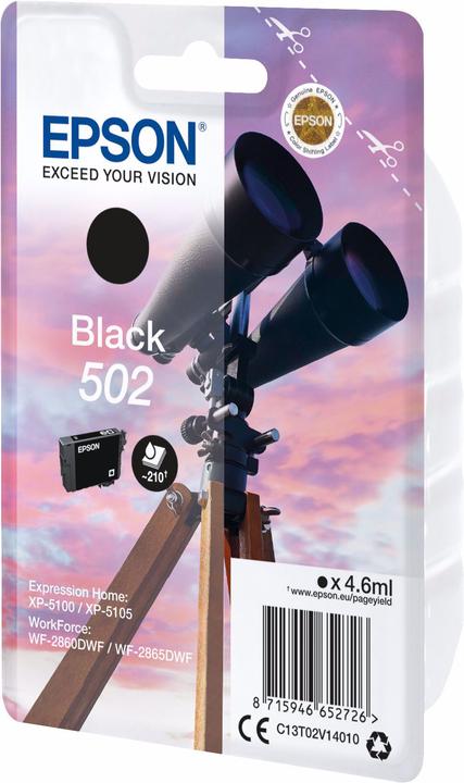 Actual product image Epson 502 (FC)