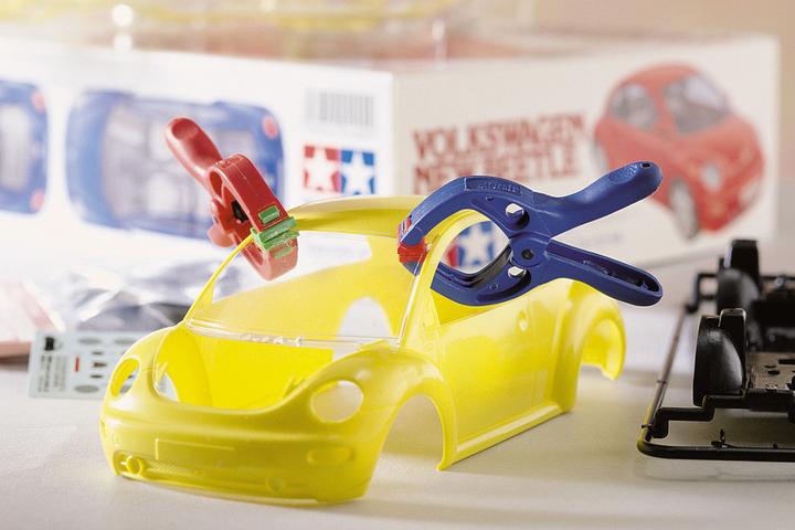 Produktbild wolfcraft wolfcraft 1 microfix - Federzwingen-Set 4-tlg.30mm (30 mm)