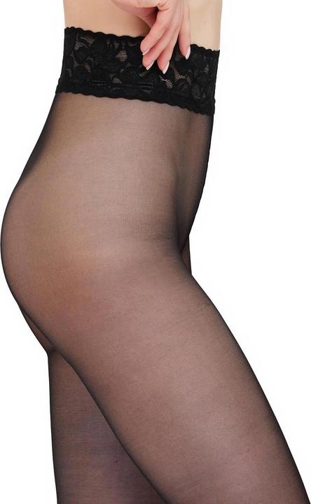 Immagine prodotto Giulia Impresso 20 Collant, colore nero, taglia 40-42 (20 DEN, 40 - 42)