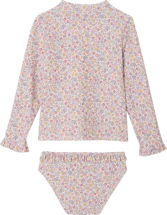 Produktbild Vertbaudet Mädchen-Set mit UV-Schutz: Badeshirt & Bikinihose mit Rüschen (158)