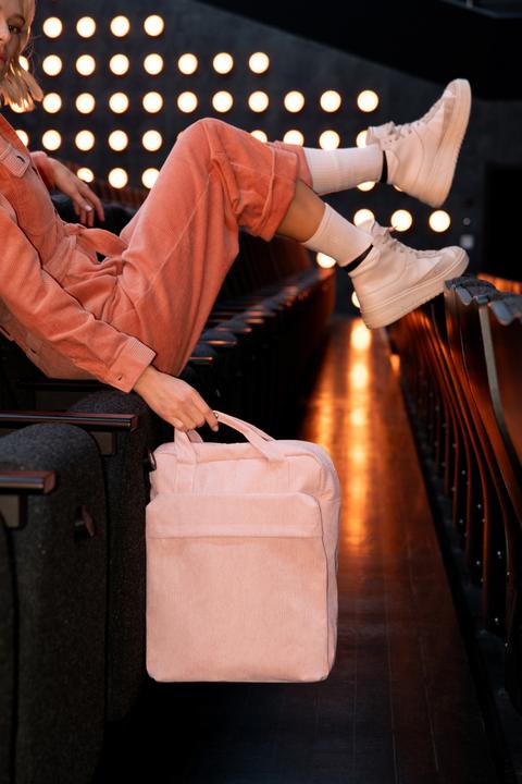 Actual product image reisenthel allday backpack M cord blush (15 l)