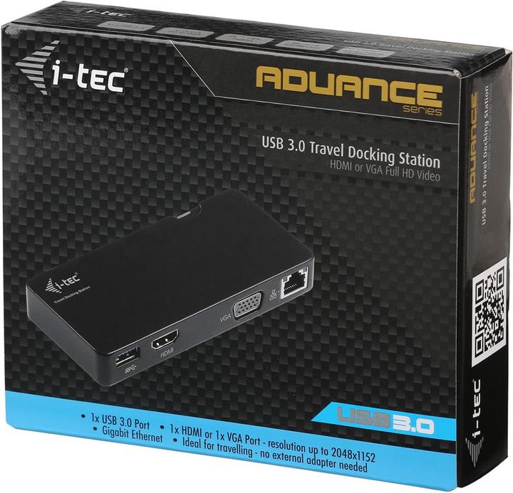 Produktbild i-tec Travel Dock (USB-A, 1 Ports)