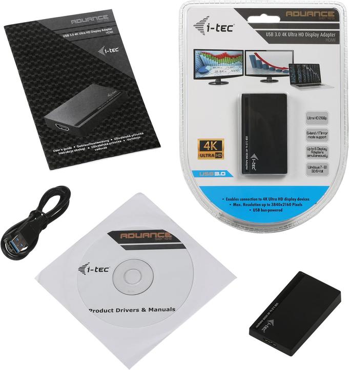 Produktbild i-tec USB 3.0 zu (HDMI, 4.40 cm)