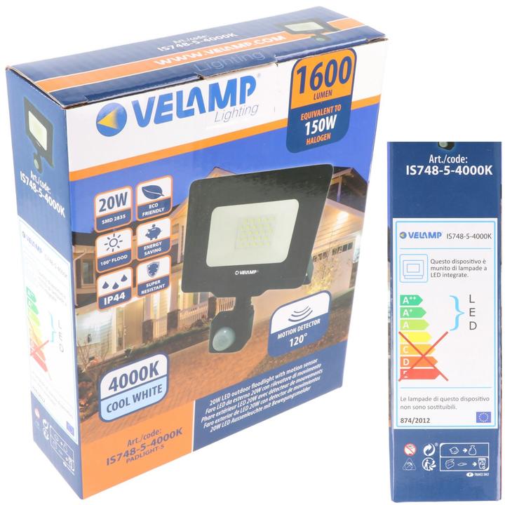 Produktbild Velamp Led Flutlicht PadLight5 Natürliches weisses Licht (1600 lm, IP44)