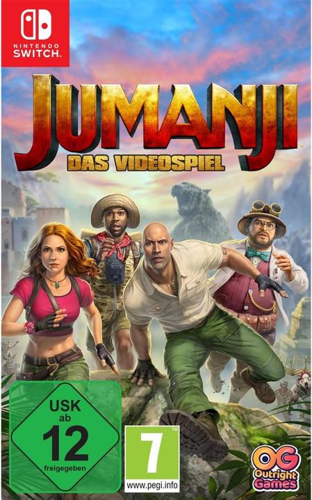 Produktbild Bandai Namco Jumanji: Das Videospiel (Switch, DE)