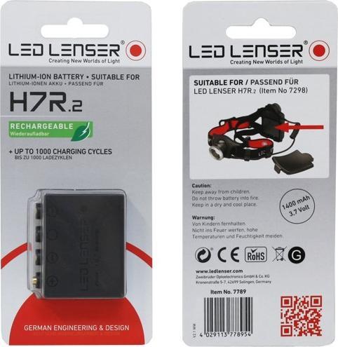 Productafbeelding Ledlenser Batterij H7R.2