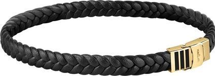 Morellato Fashion intertwinedack leather bracelet Moody SQH48 (M)