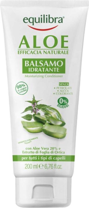 Image du produit Equilibra Aloe Balsamo Idratante Conditionneur hydratant à l'aloe vera pour les cheveux (200 ml)