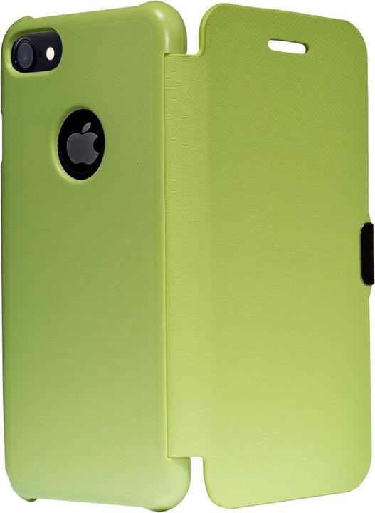 Produktbild König Design Apple iPhone 7 Hülle Case Handy Cover Schutz Tasche Flip Schutzhülle Schale Grün (Apple iPhone SE (2nd Gen), Apple iPhone 7)