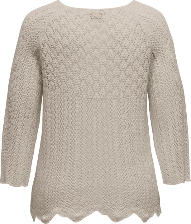Produktbild Only Normal geschnitten Rundhals Plus Pullover Strickpullover (S)