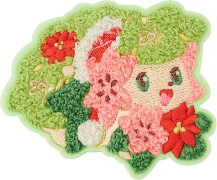 Image du produit Pokémon Autocollant pelucheux brodé Pokemon Heartwarming Christmas Shaymin