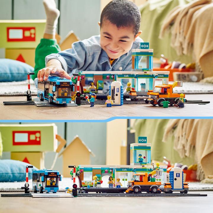 Image du produit LEGO Gare ferroviaire (60335, LEGO City)