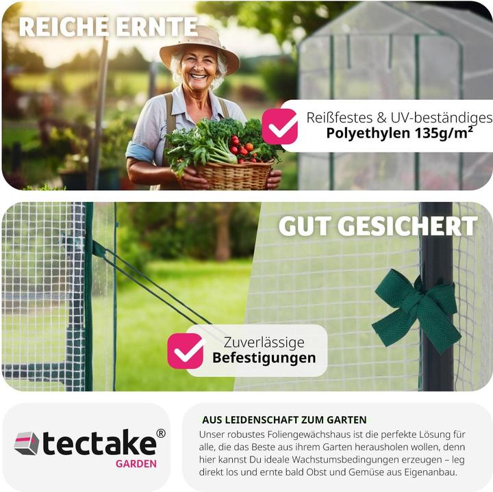 Actual product image tectake Greenhouse