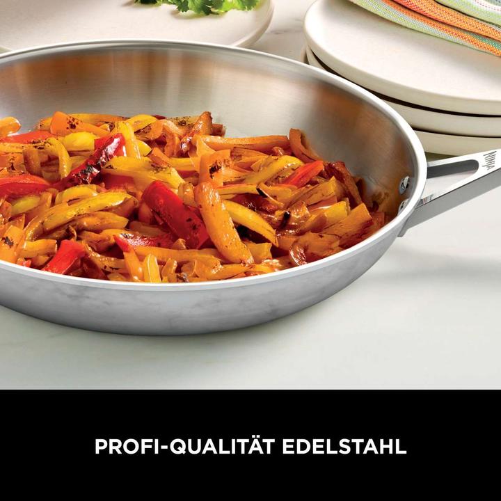 Produktbild Ninja NIA Bratpfanne 20cm EverCl.ES (20 cm, Bratpfanne, Edelstahl, Aluminium)