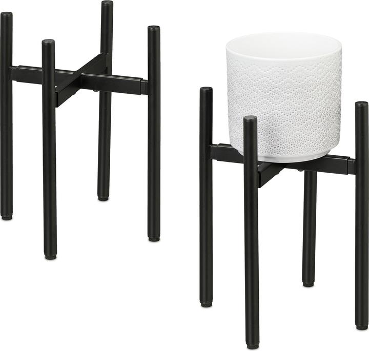 Relaxdays Support de plantes réglable