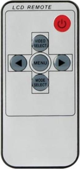 Produktbild Velleman 7" DIGITALER TFT-LCD MONITOR MIT FERNBEDIENUNG - 16:9 / 4:3