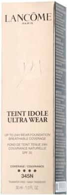 Actual product image Lancôme Complexion Idole Ultra Wear 345N (Camel)