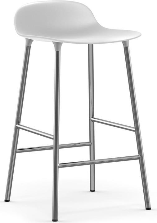 Chromed, White