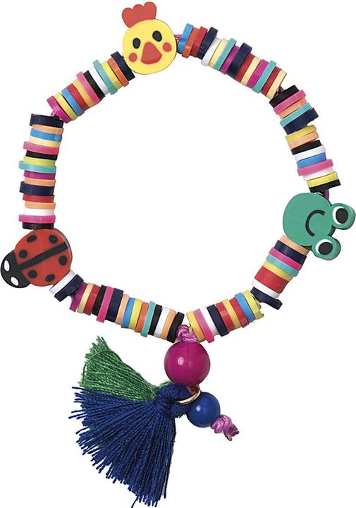 Rico Mini Perlen Armband-Set, multicolor Material für 1 Armband (Nylon, Kunststoff)