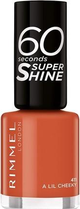Immagine prodotto Rimmel London 60 Seconds Super Shine Smalto per unghie 411 Un po' sfacciato