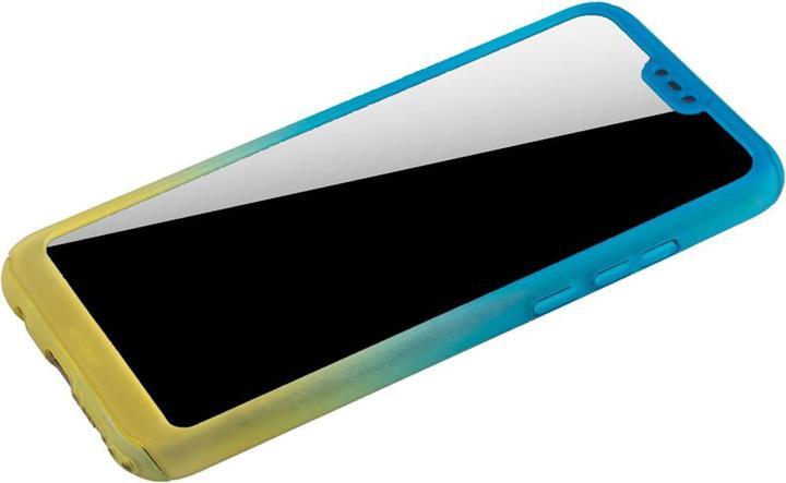 Actual product image König Design Case Mobile Protection for Huawei P20 Lite Full Case Cover Screen Protector Bumper Yellow (Huawei P20 Lite)