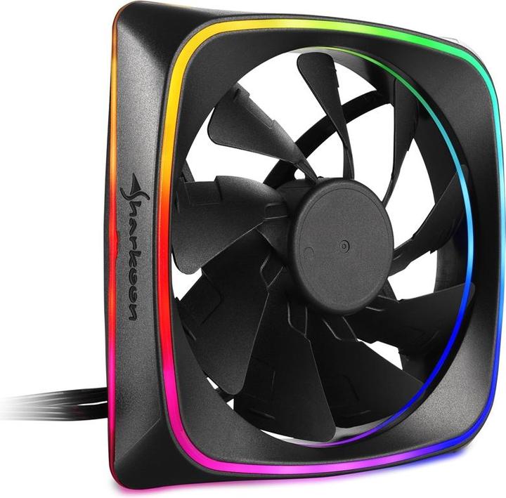 Produktbild Sharkoon SHARK Lights RGB Fan (120 mm, 1 x)