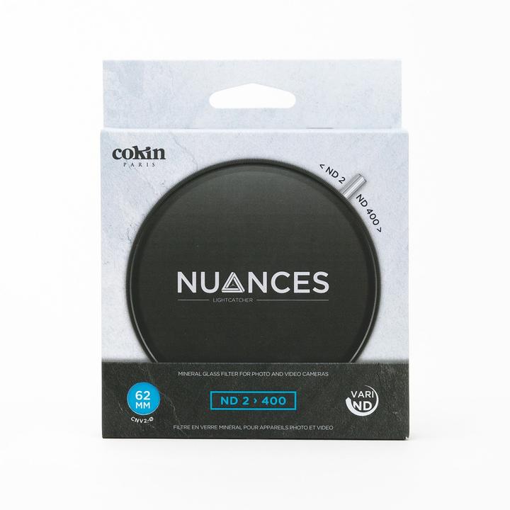 Produktbild Cokin Round NUANCES NDX 2 400 62mm (1 7 f stops) (62 mm, ND- / Graufilter, 62 mm)