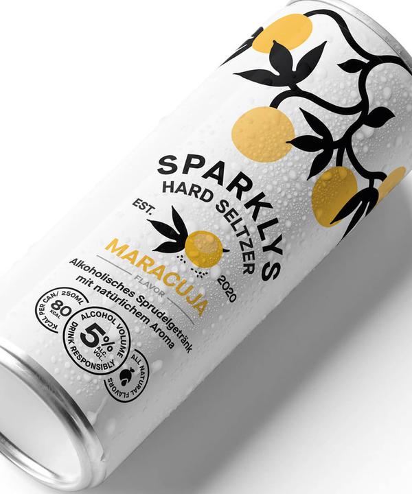 Immagine prodotto Sparklys Seltzer duro frutto della passione (1 x 25 cl)